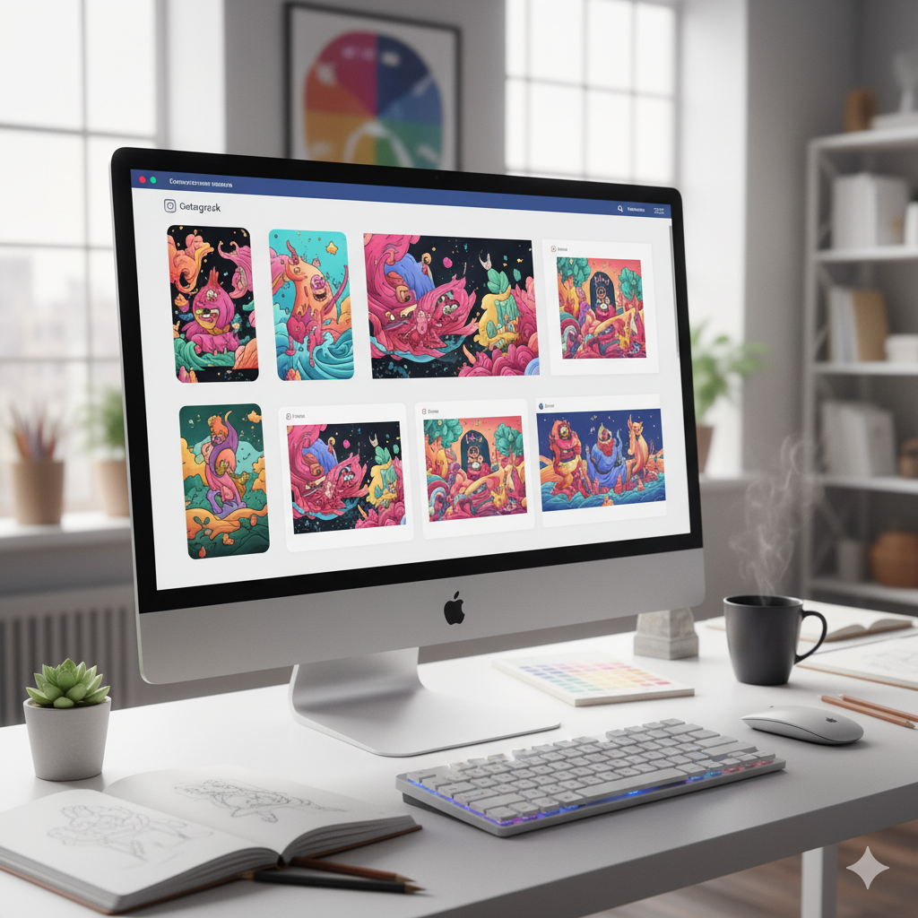 tietokone jolla tehdään graafista suunnittelua.